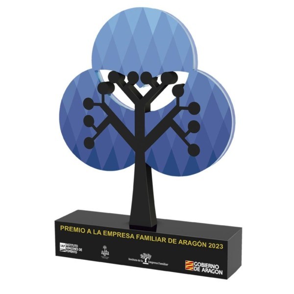 Hemos sido reconocidos con el Premio Empresa Familiar de Aragón 2023